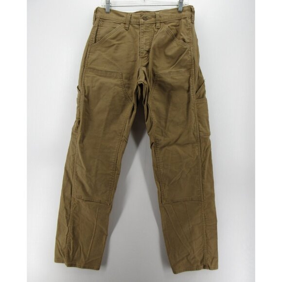 Levis Pants 32X34 565 Carpenter Double Knee Canvas Workwear Heavy Duty - Picture 1 of 11